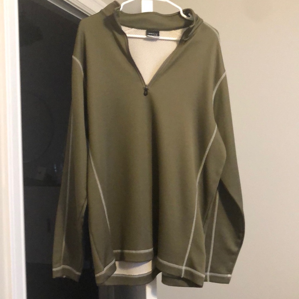 Nike golf pullover size XL.  brown/olive green in color.